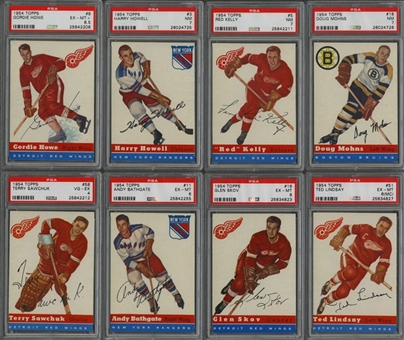 1954/55 Topps Hockey Complete Set (60)